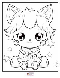 Kawaii Coloring Pages 1B