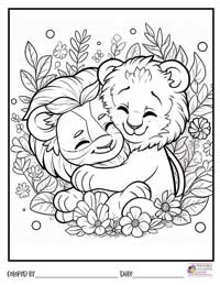 Lion Coloring Pages