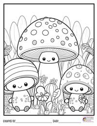 Mushrooms Coloring Pages 11 - Colored By