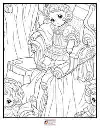 Princess Coloring Pages 10B