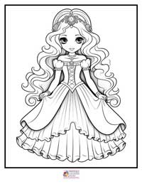Princess Coloring Pages 15B