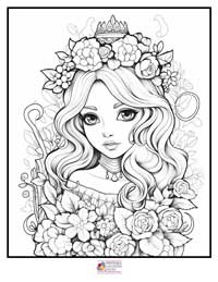 Princess Coloring Pages 3B