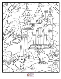 Puppy Coloring Pages 10B