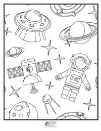 Space Coloring Pages 10B