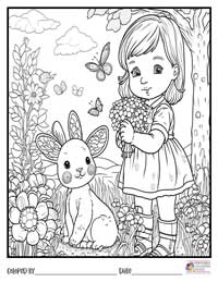 Spring Coloring Pages