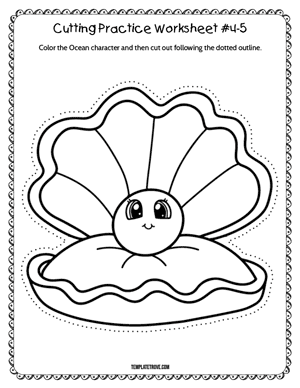 Cutting Practice
 Worksheet #4-5