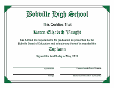 Diploma Templates