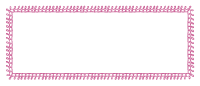 Dusty Rose Doodle Border - Third Sheet Size