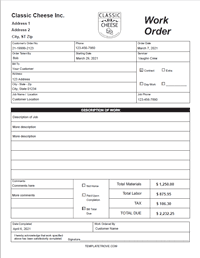 Free Invoice Template 1