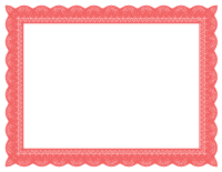 Red Formal Certificate Border 1