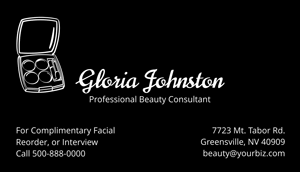 Free InDesign Business Card Template 1