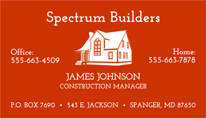 Free Publisher Business Card Template 10