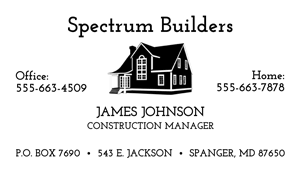 Free Business Card Template 10