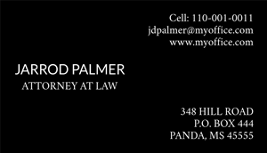 Free InDesign Business Card Template 12