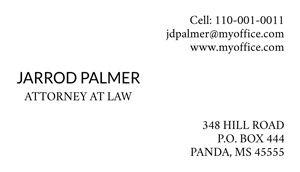 Free Business Card Template 12