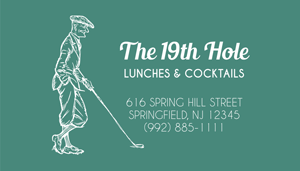 Free Publisher Business Card Template 13