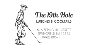 Free Business Card Template 13