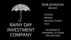 Free InDesign Business Card Template 14