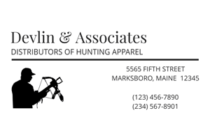 Free Business Card Template 15