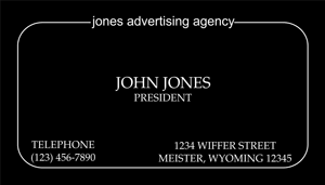 Free InDesign Business Card Template 18