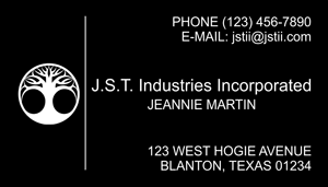 Free InDesign Business Card Template 19