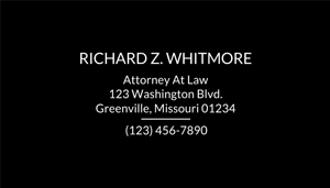 Free InDesign Business Card Template 21