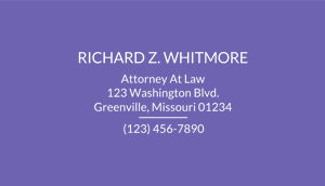 Free Publisher Business Card Template 21