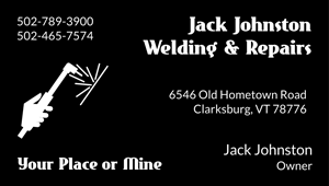 Free InDesign Business Card Template 3