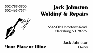 Free Business Card Template 3