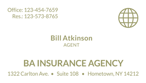 Free Corel Draw Business Card Template 6