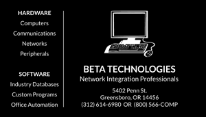 Free InDesign Business Card Template 7