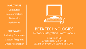 Free Publisher Business Card Template 7