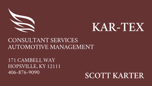 Free Publisher Business Card Template 8