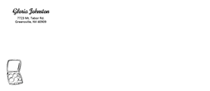 Free Envelope Template 1