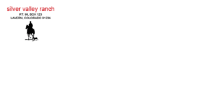 Free Envelope Template 17 - 2 Color