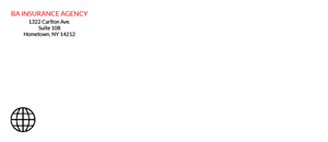 Free Envelope Template 6 - 2 Color