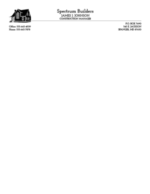 Free Letterhead Template 10