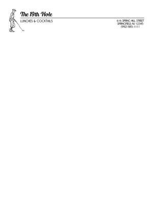 Free Letterhead Template 13