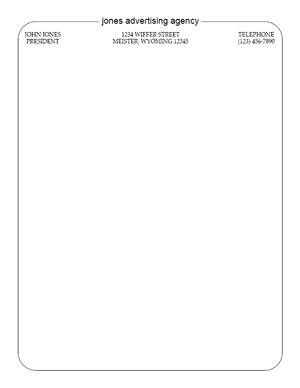 Free Letterhead Template 18