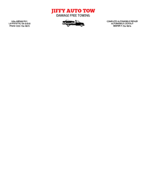 Free Letterhead Template 4 - 2 Color