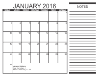 Free Monthly Calendar 2