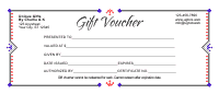 Gift Voucher Template 3A