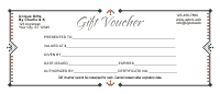 Gift Voucher Template 3D
