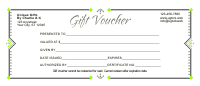 Gift Voucher Template 3E
