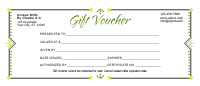 Gift Voucher Template 3G