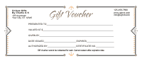 Gift Voucher Template 3H