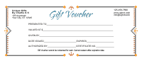 Gift Voucher Template 3J