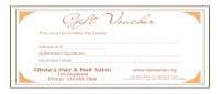 Gift Voucher Template 4A