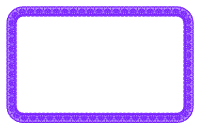 Grape Lace Border - Half Sheet Size