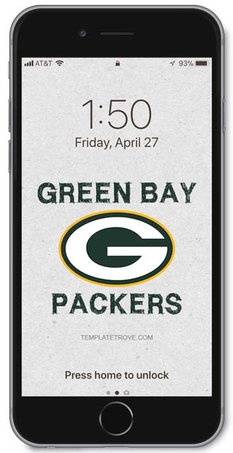 Green Bay Packers Lock Screen 3